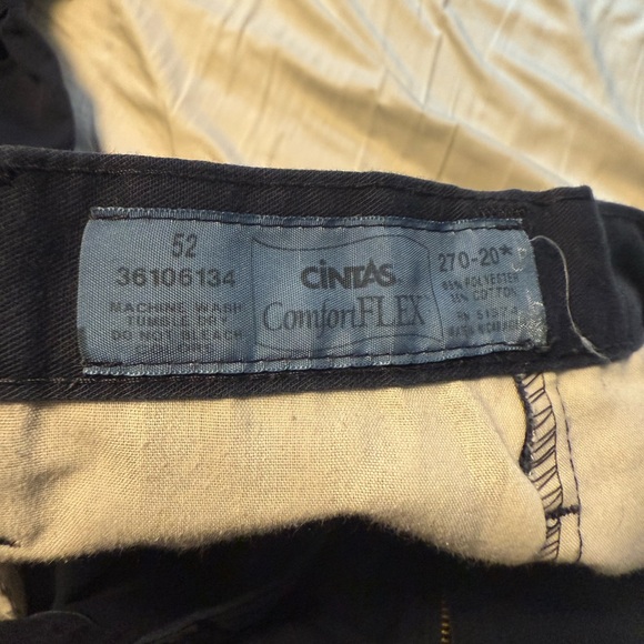 Cintas Men's Navy Cargo Pants 52x32 - Picture 1 of 3
